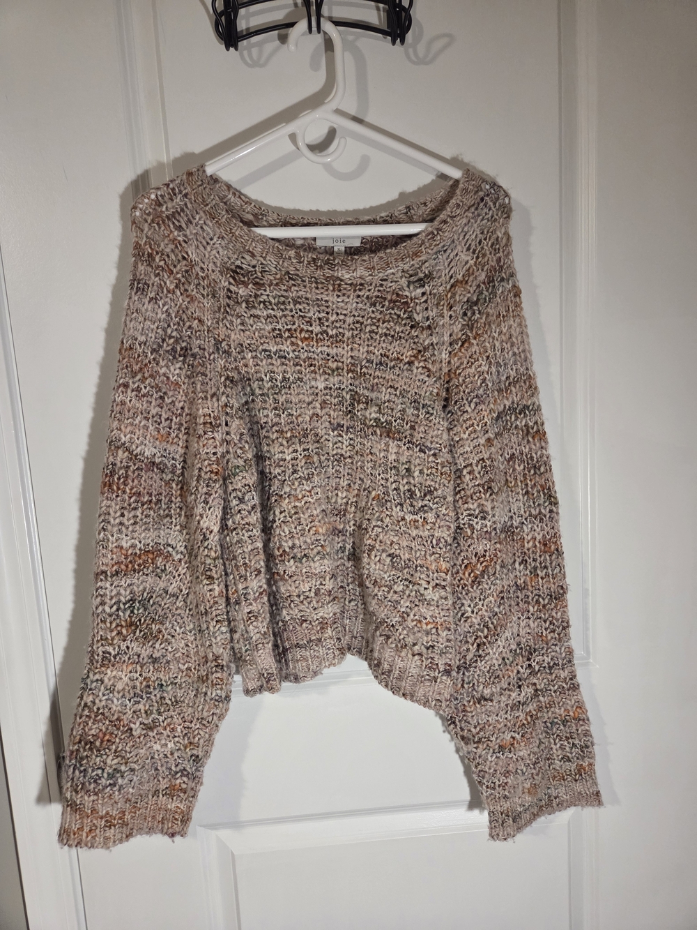 Joie Multicolor Neutral Crewneck Sweater - Beige, Brown, Cream